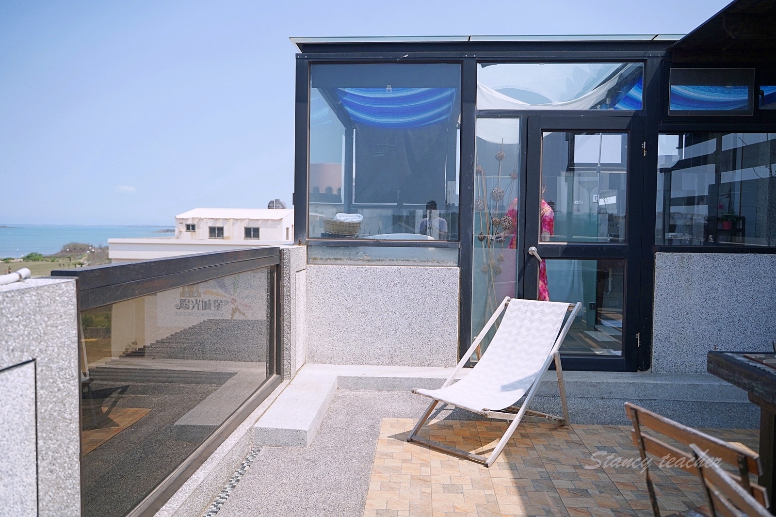 澎湖 – 馬里布海景民宿 | 樓中樓房型 | 大浴缸泡澡看夕陽西下超放鬆