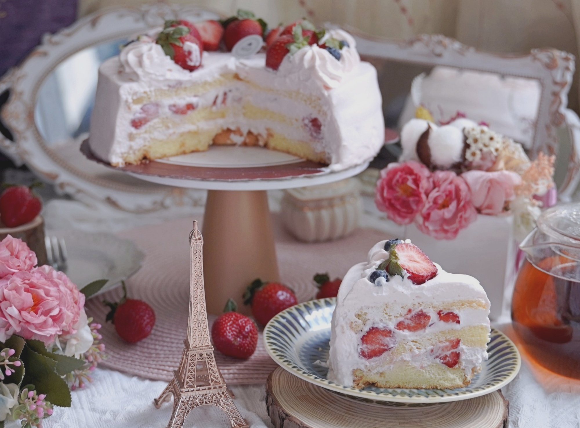 皮皮pp手作千層｜限定草莓千層蛋糕、草莓甜心，聖誕月慶祝蛋糕首選！（菜單、價格）