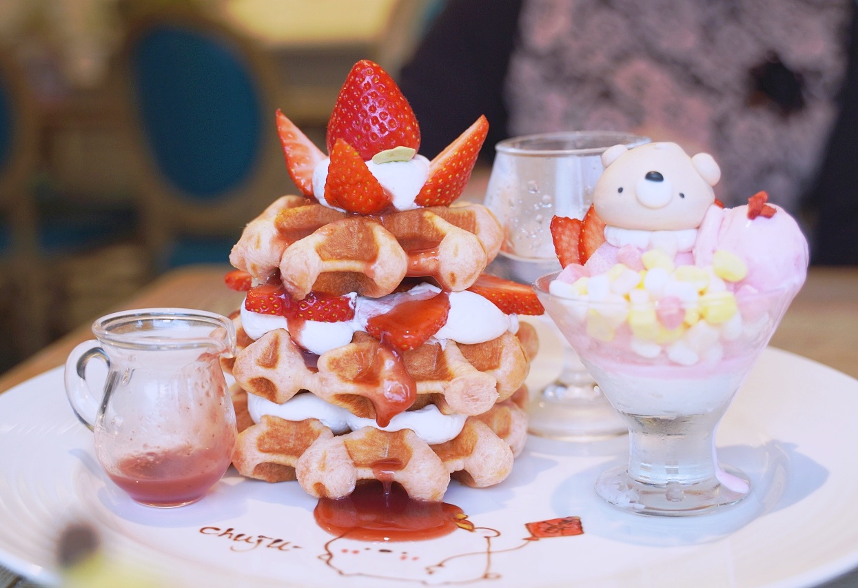 ChuJu waffle 雛菊鬆餅｜高雄左營義式創意料理 夢幻網美甜點超吸晴又好吃