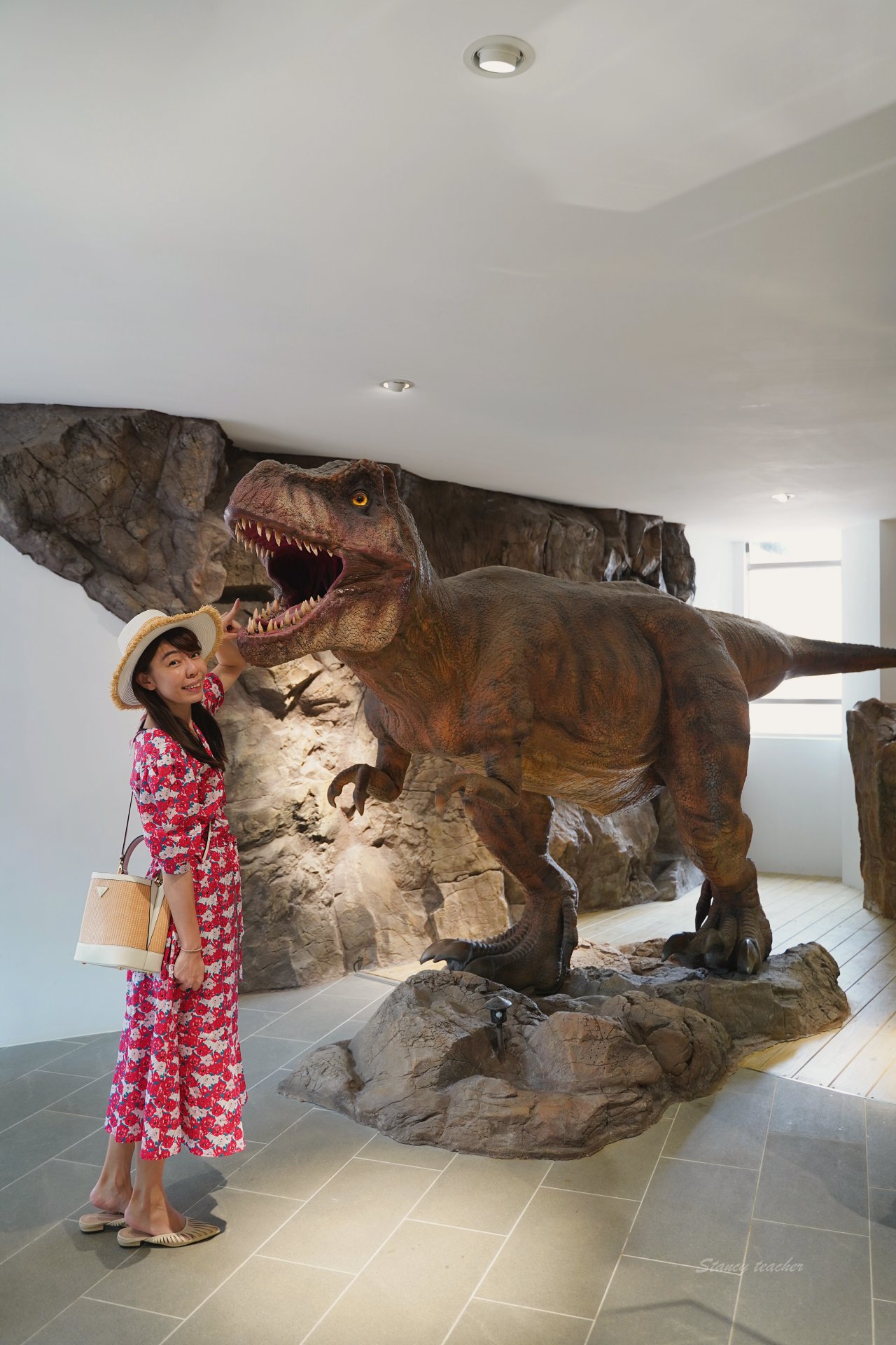 澎湖免費景點｜小門地質館探索館，親子同遊探索侏羅紀公園還可以跟恐龍拍網美照
