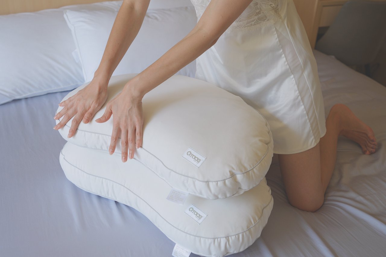 QTACE捕夢枕、極光水母枕推薦，不用出國就可以享受日本溫泉飯店寢具的舒適感