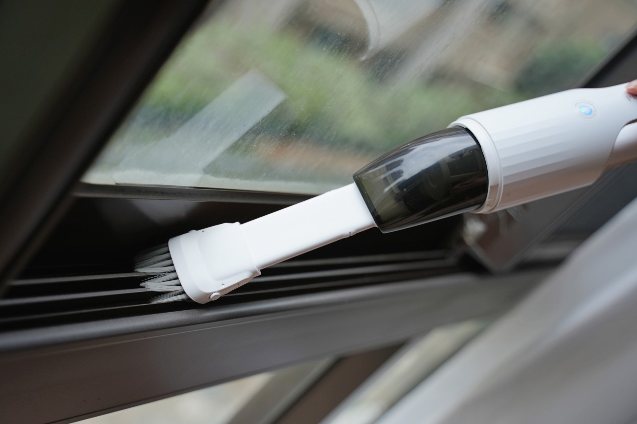 POPRORO無線手持吸塵器開箱 ，小型手持吸塵器推薦 美型輕巧吸力強 清潔有效率