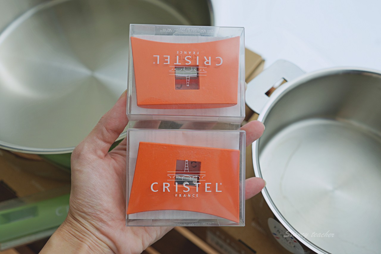 法國CRISTEL鍋具，不鏽鋼鍋推薦 物理性不沾鍋 獨家專利拆卸式手把輕鬆做好料
