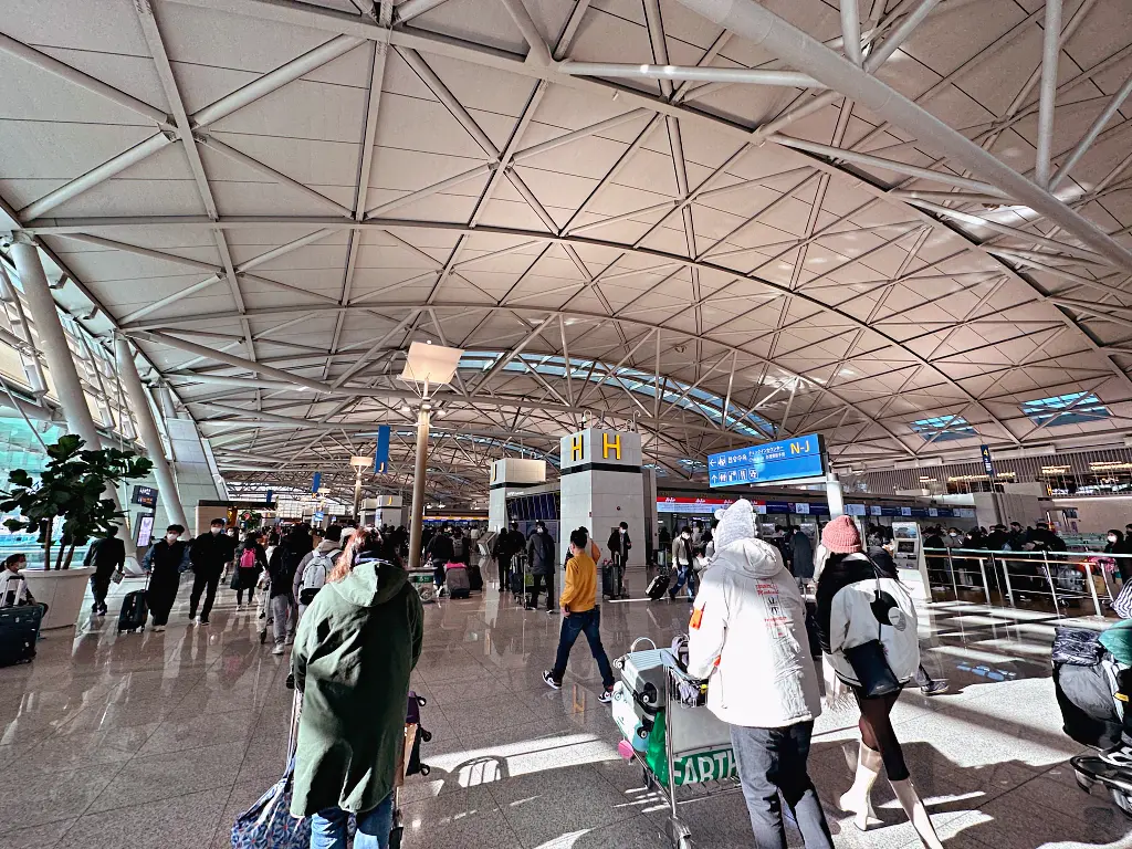2023台灣虎行韓國首爾仁川機場旅遊心得，回程虎航空姐還會上演宮廷劇