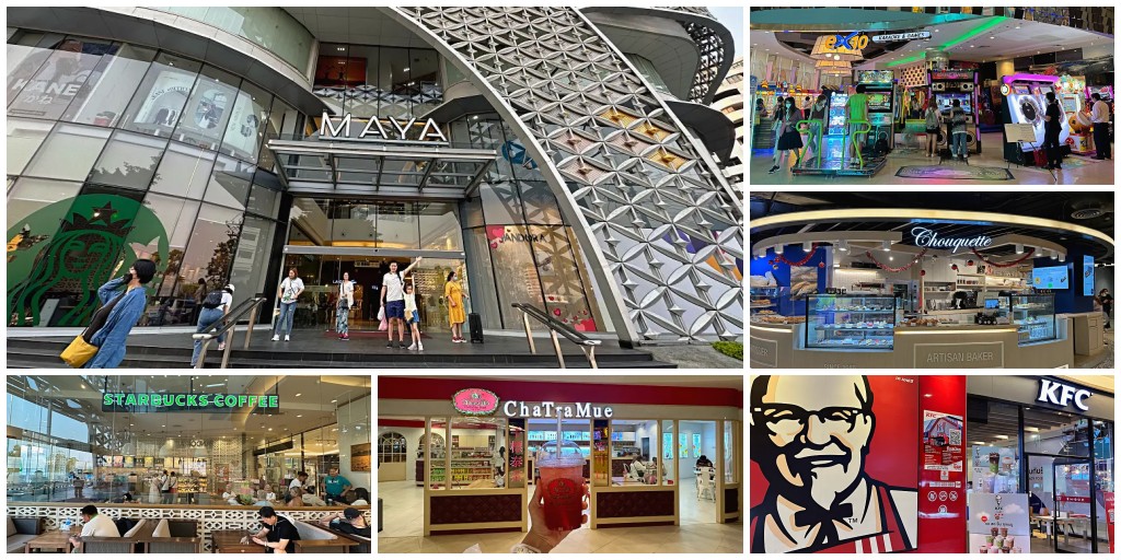 泰國清邁百貨公司 Maya馬雅百貨公司尼曼區最好逛最舒適的商場 手標奶茶、曼谷包、星巴克 @Stancy teacher 美味異想世界