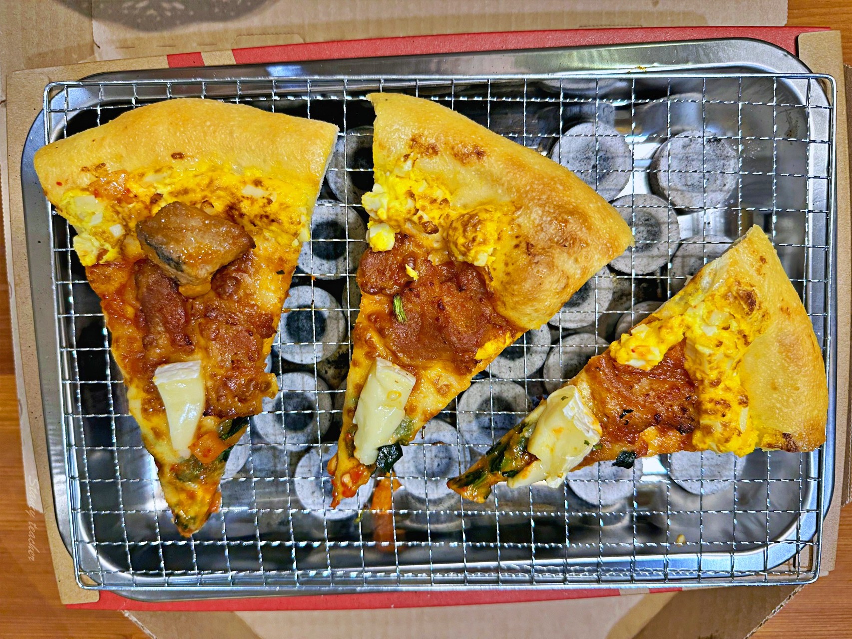 必勝客中秋限定「懶人烤爐」快搶，期間限定月見韓式烤五花披薩搭配芝心餅皮超好吃