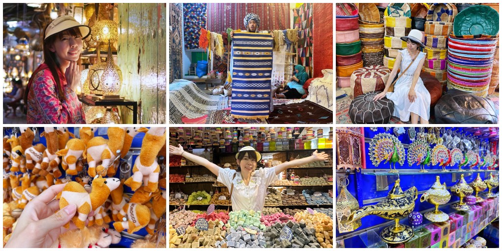 摩洛哥必買伴手禮推薦｜摩洛哥最好買的城市是哪裡？化石、地毯、阿甘油、玫瑰水、瓷器、皮件一次買爆！