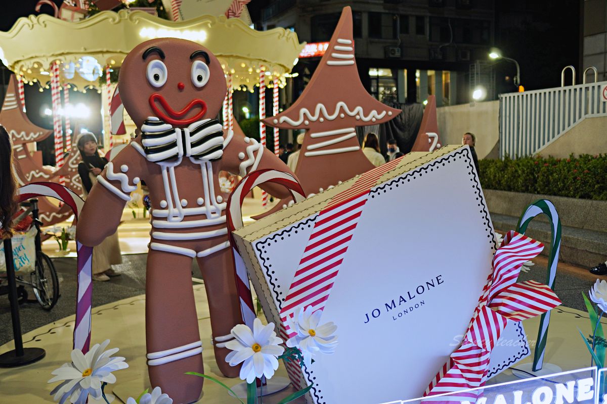 台北中山聖誕樹打卡 Jo Malone London童話薑餅聖誕遊樂園地 限定童話薑餅聖誕限量香水組開箱
