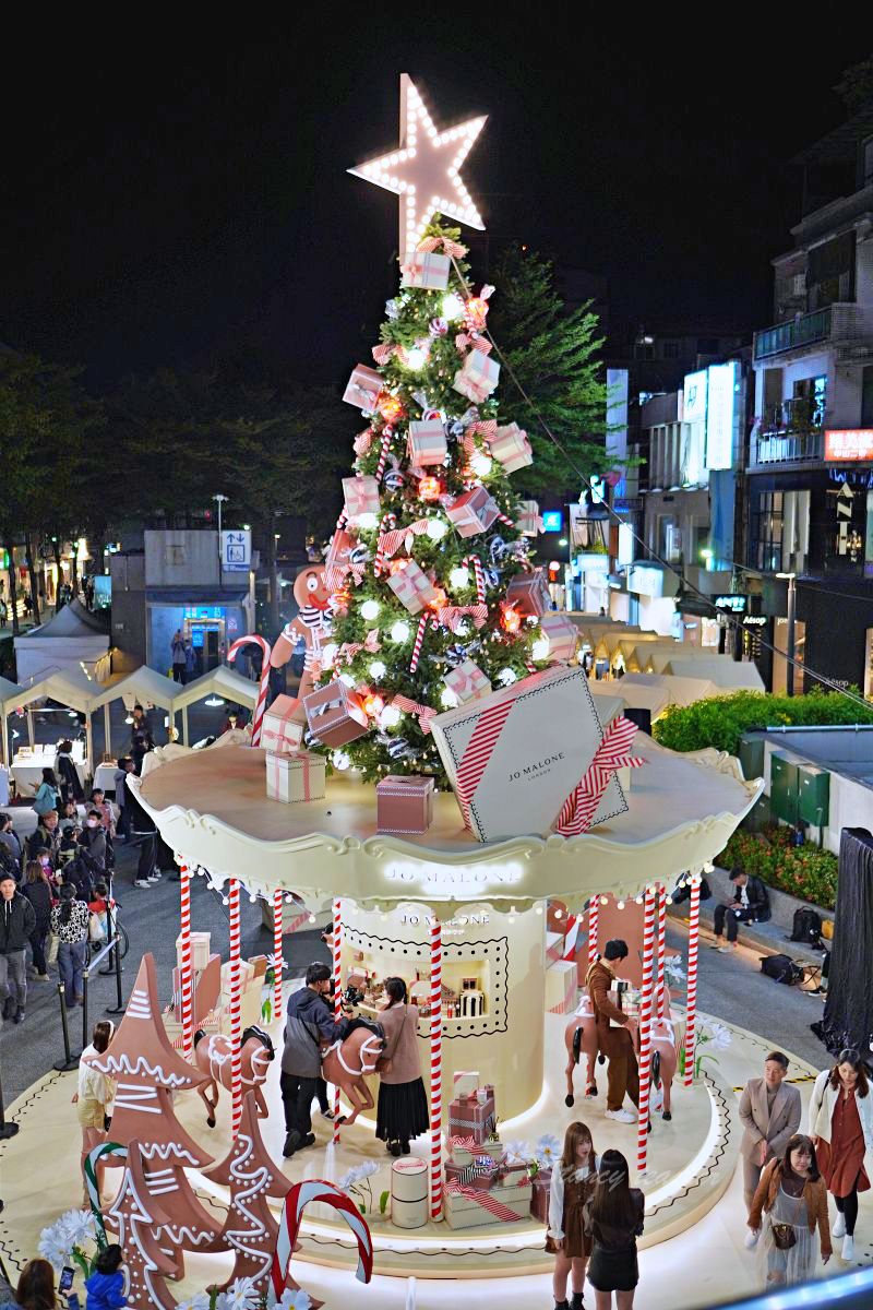 台北中山聖誕樹打卡 Jo Malone London童話薑餅聖誕遊樂園地 限定童話薑餅聖誕限量香水組開箱