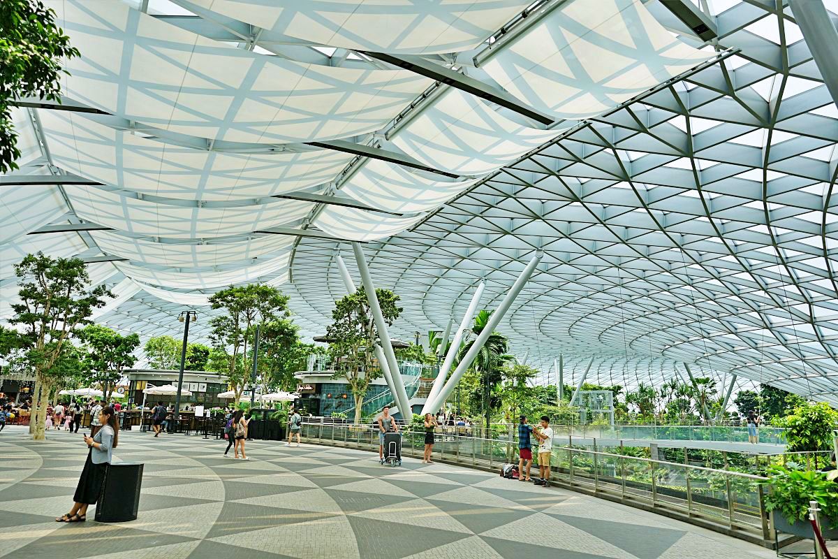 新加坡景點-星耀樟宜 Jewel Changi Airport不花錢就可以好玩又好拍